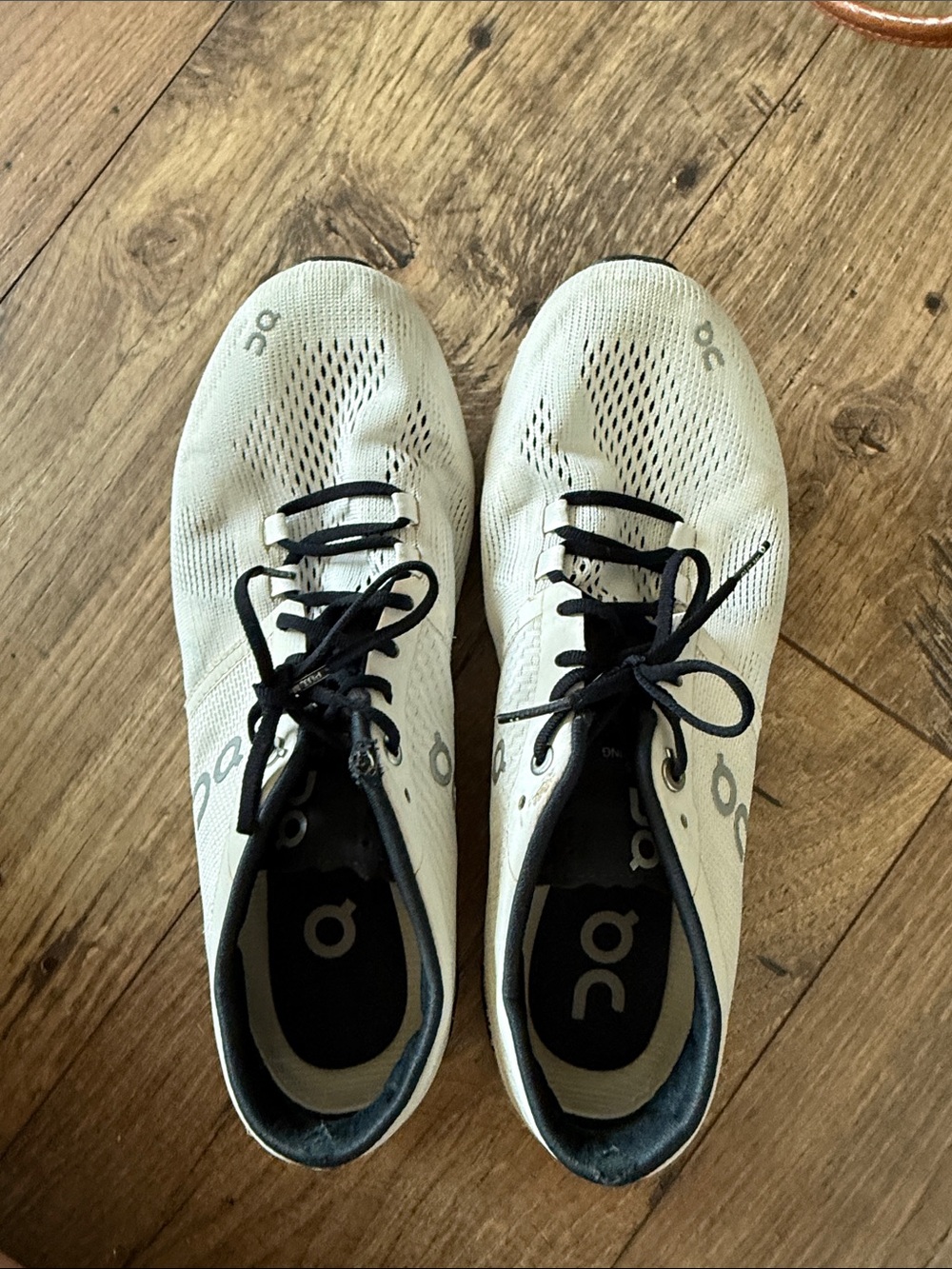 On Running Women’s Athletic Sneakers in White and Black